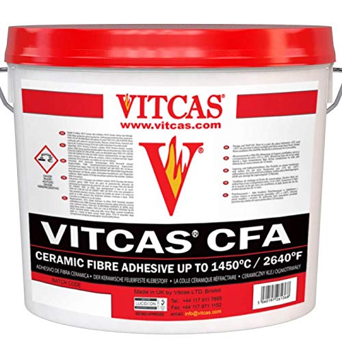 VITCAS CFA Ceramic Fiber Adhesive Laminates to Brickwork Heavy Duty