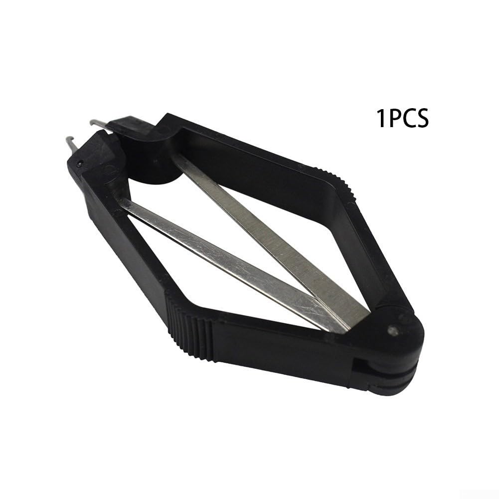 Yuanpgky Estrattore IC per chip PLCC - Estrattore IC regolabile da 18 a 124 pin con molla assistita, struttura antistatica in metallo e plastica per rimozione BIOS ROM,