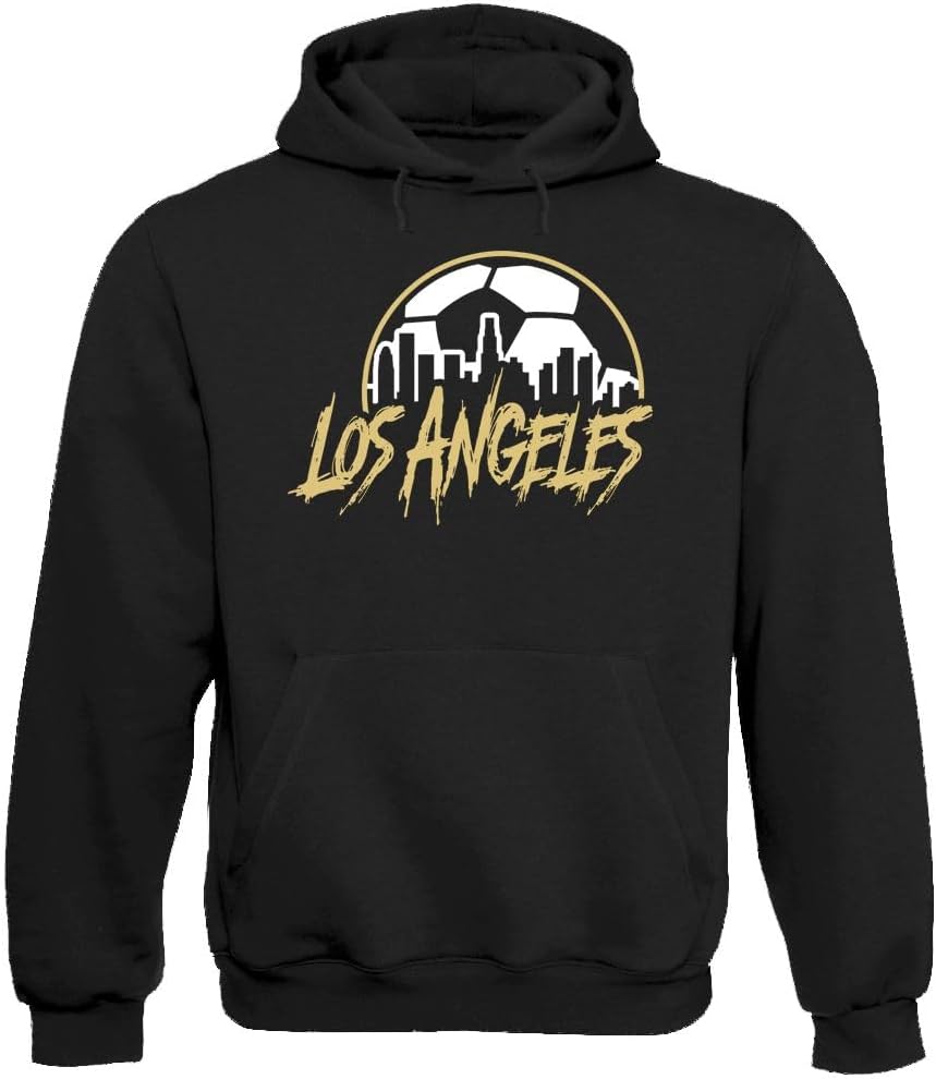 Xtreme Apparrel Team City Skyline Men's Hoodie Sweatshirt for Soccer Fans