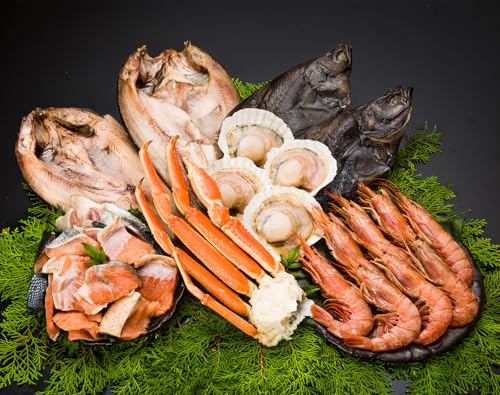 快適生活 豪華!「海鮮盛り盛り福袋」北海道 ズワイ カニ かに ずわい 肩付き脚 エビ ホッケ ほっけ カレイ 帆立 ホタテ ほたて 鮭 さけ
