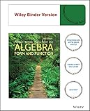 Algebra: Form and Function