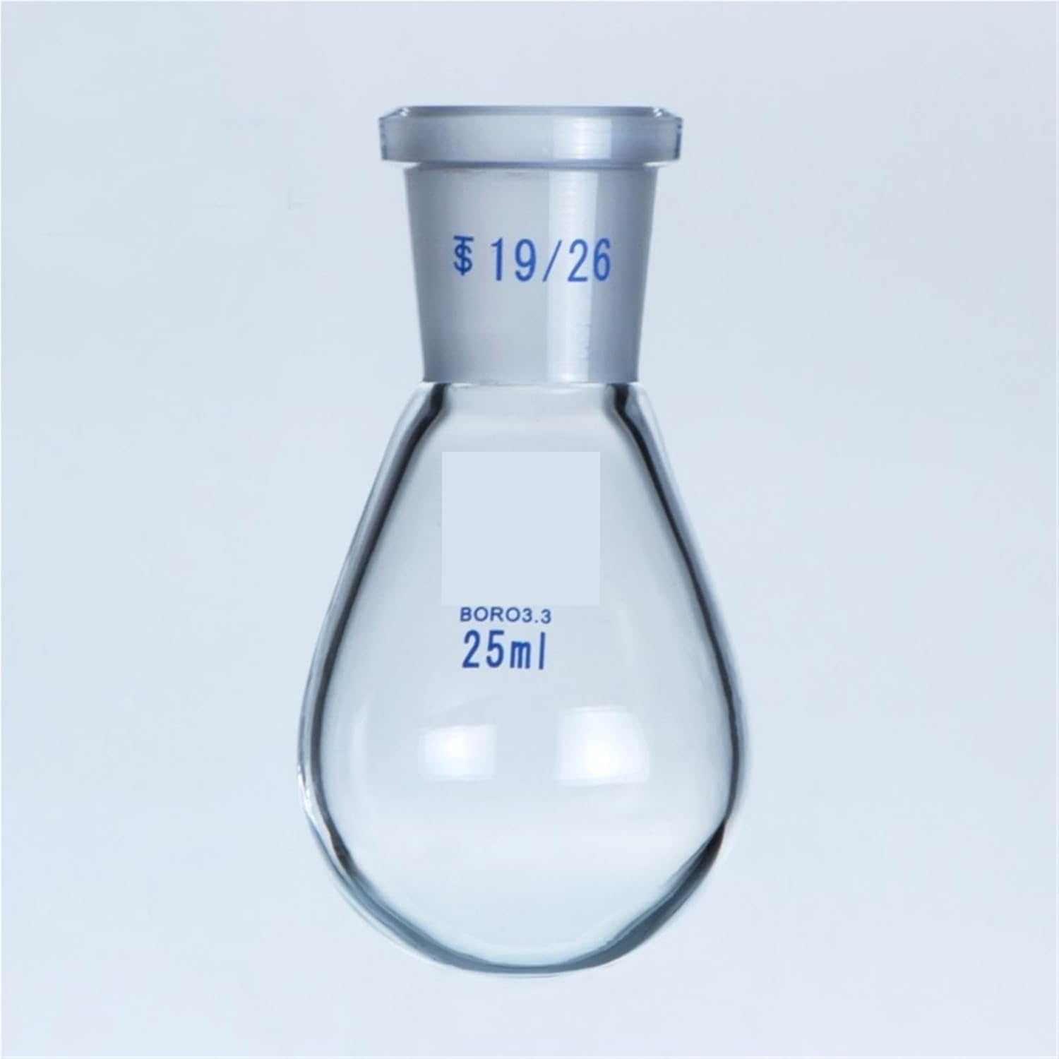 una botella hirviendo, Matraz con forma de berenjena Matraz rotatorio Espesar Vidrio de borosilicato Resistencia Matraz estándar de laboratorio(500ml caliber 24mm)