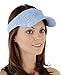Greatlookz Glitter Sequin Visor for Ladies, Light Blue