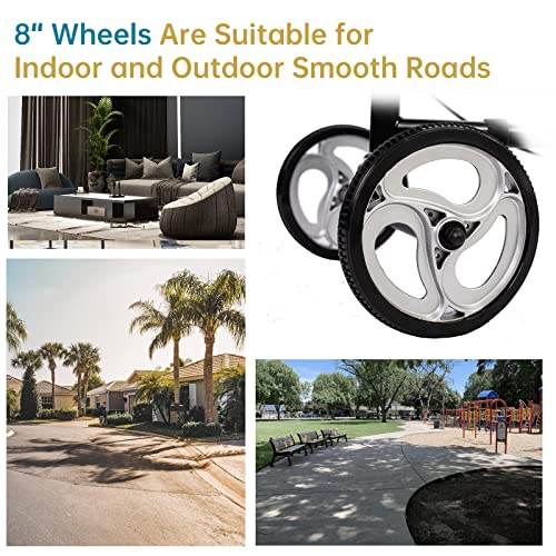 Elenker Knee Scooter Economy Knee Walker With Dual Braking System For Injury Or Surgery To The Foot, Ankle Injuries Black #TOP4