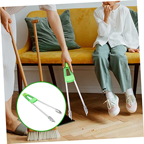 aboofan portable trash grabber tool lightweight long reach litter picker short handle for outdoor cleaning and waste collection