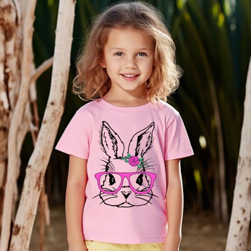 Kids Cute Digging Eggs Shirt Boys Funny T-Shirt Clothes Girls Bunny Graphic Tees Outfit 1-7T2