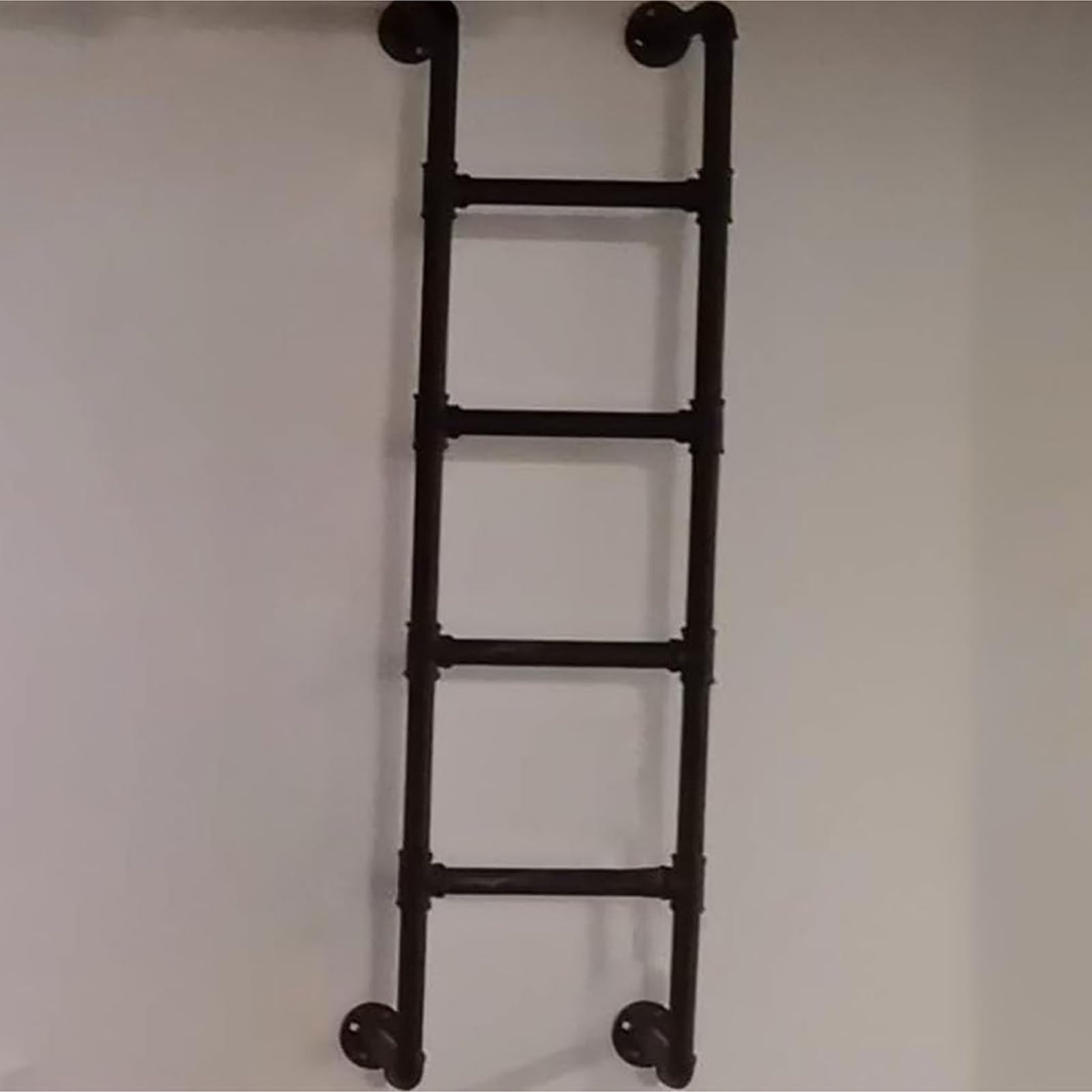 Échelle de lit mezzanine en métal 110 cm pour fixation murale robuste