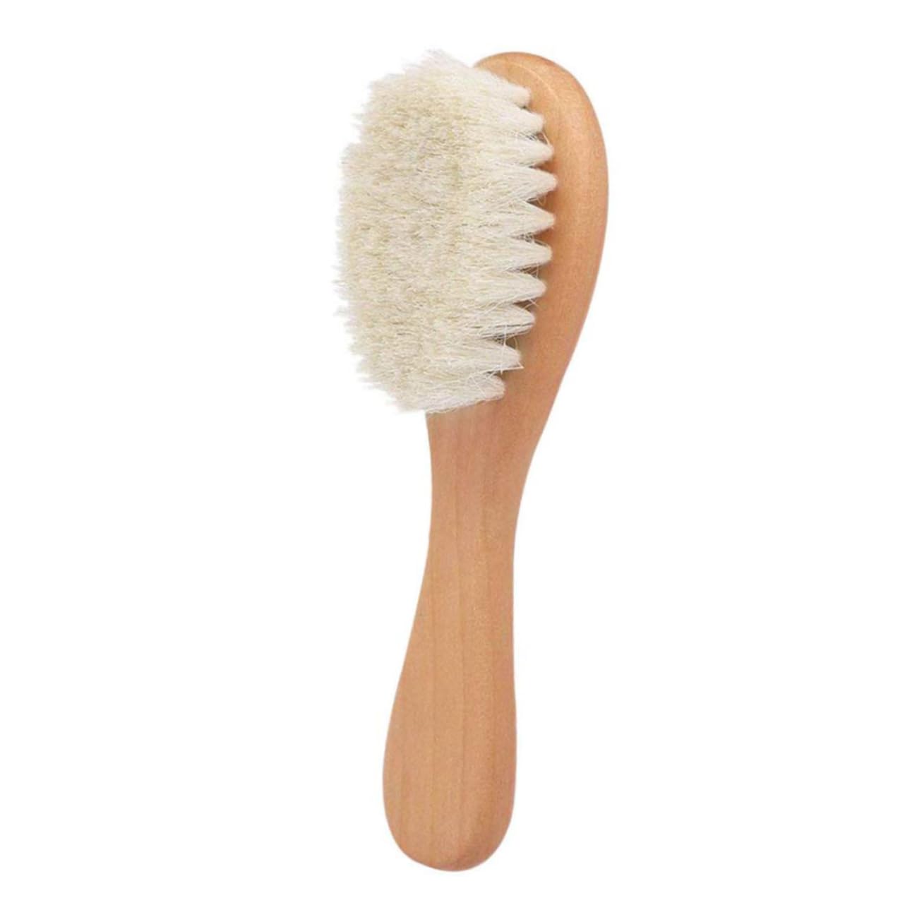 FOMIYES 6 Piezas cepillo de pelo infantil peine de bebé niño cepillar peines cepillo de baño para bebe cepillo de baño para bebés de madera Maquinilla de afeitar colocar soporte Bambú