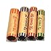 L LIKED 64 Assorted Coin Preformed Wrappers Rolls - Quarters, Pennies, Nickels and Dimes