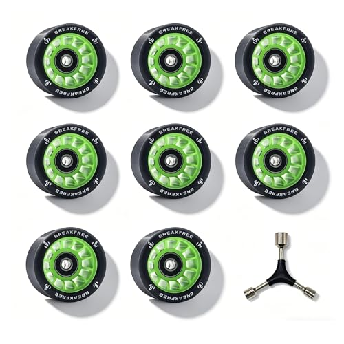 Ruedas para patines de doble fila B BREAKFREE 62 x 42 mm ideales para rutas urbanas