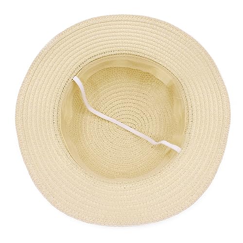 VRITRAZ Baby Boy's and Girl's Kids Children Cute Printed Cartoon Gift Summer Fancy Dress Straw Fasion Hat Cap 2