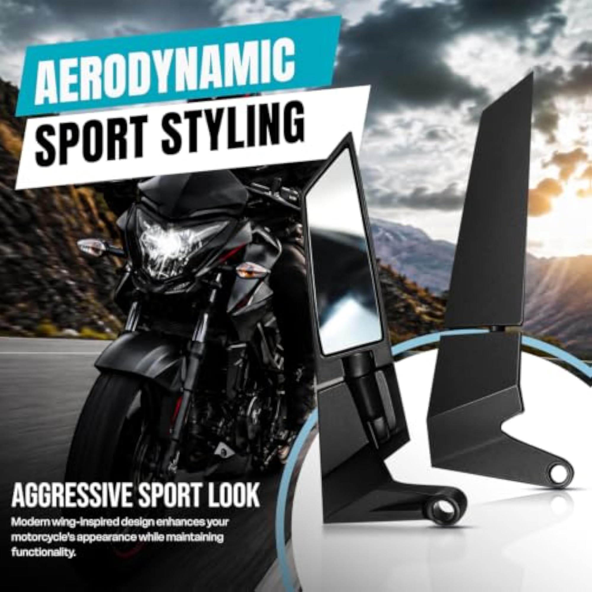 Universal Motorcycle Rearview Mirror