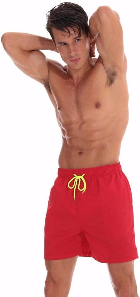 Onsoyours Maillot de Bain - Homme Boxer Trunks Shorts Pantalon Court de Sport Plage Mer Loisir A Bleu X-Small
