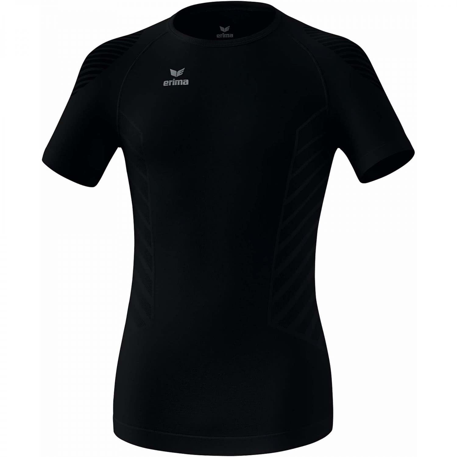 Erima Unisex Athletic T-Shirt 2.0 Functional Underwear (2252116), Black, M