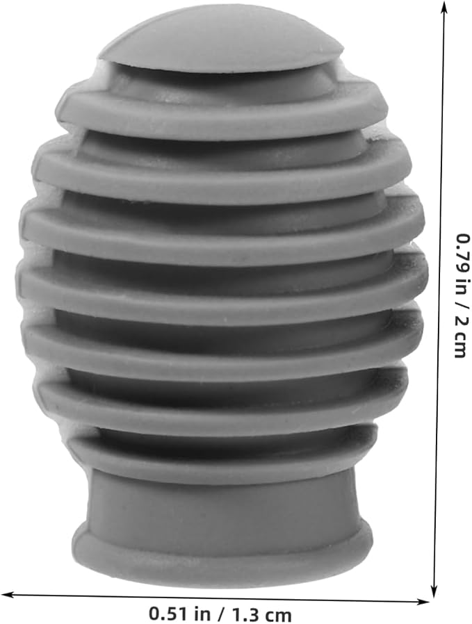 Puntas Silicona para Baquetas 4 piezas para Práctica Silenciosa miniatura 5