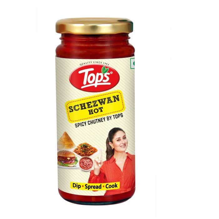 TOPS Schezwan Hot (Spicy Chutney ) - 250 Gram Glass Bottle (B0C5MZG8R8) Amazon Price History, Amazon Price Tracker