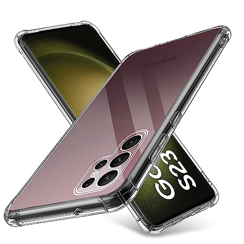 Kit Capa Capinha Para Samsung Galaxy S23 Ultra Tela de 6.8 Case Air Anti Impacto Transparente + Pelí