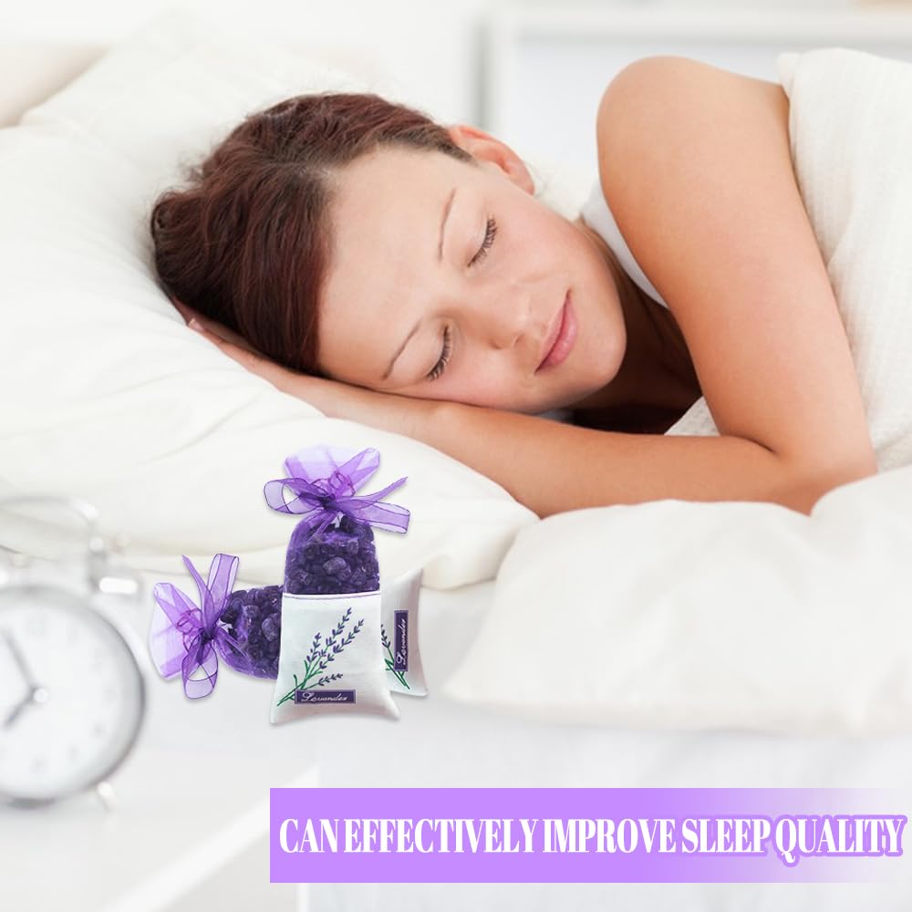 20 Pièces Sachets De Lavande,Sachet Lavande Vide,Sacs en Organza pour Lavandes,Achets Parfumés Réutilisables à Remplir Soi-même,pour Les épices et Les Herbes Aromatiques (20)