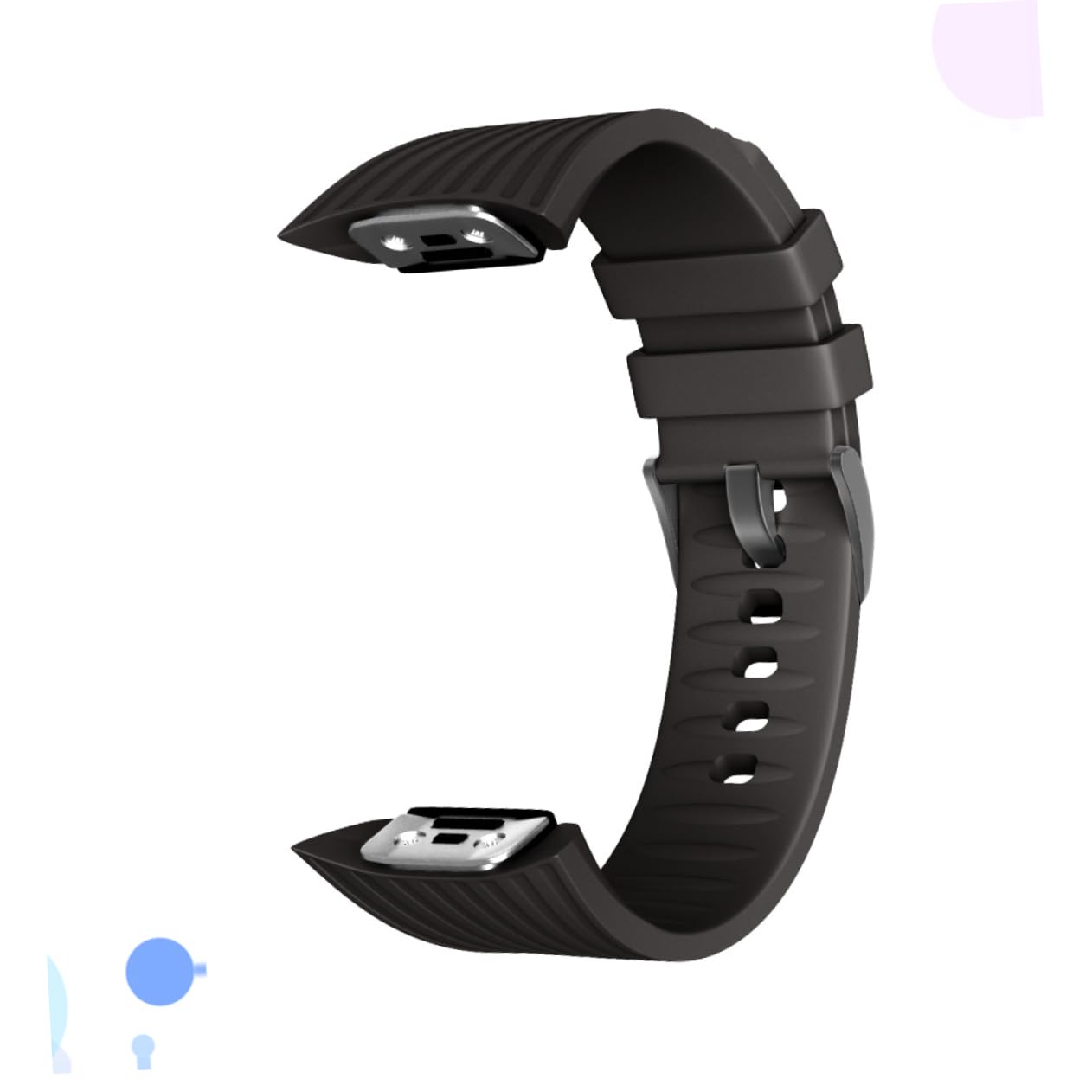 DOITOOL 3 Piezas Correa De Reloj Inteligente Relojes Inteligentes Reloj Deportivo De Silicona Pulsera De Silicona Correa De Muñeca Confortable Mirar Poroso Muñequera Profesional
