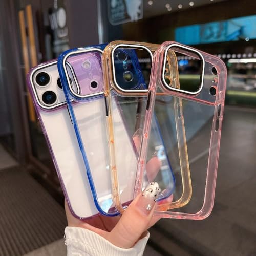 Coque iPhone 14 Pro Max acrylique antichoc rose qui ne jaunit pas - 3