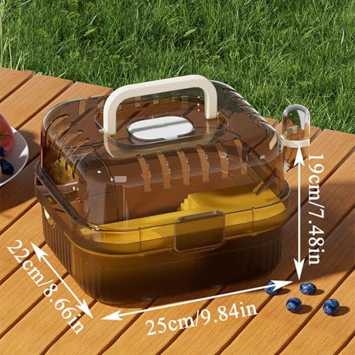 Sac de transport pour hamster avec roue de course intégrée et ventilation