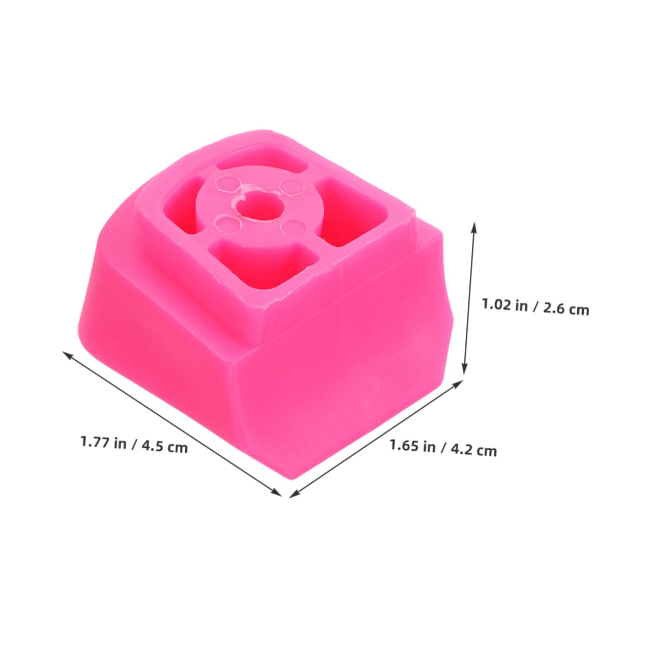 LIOOBO 2Pcs Roller Skate Brake Stoppers Non Slip Inline Skate Parts with Quick Braking Design Lightweight Structure for Enhanced Safety and Easy