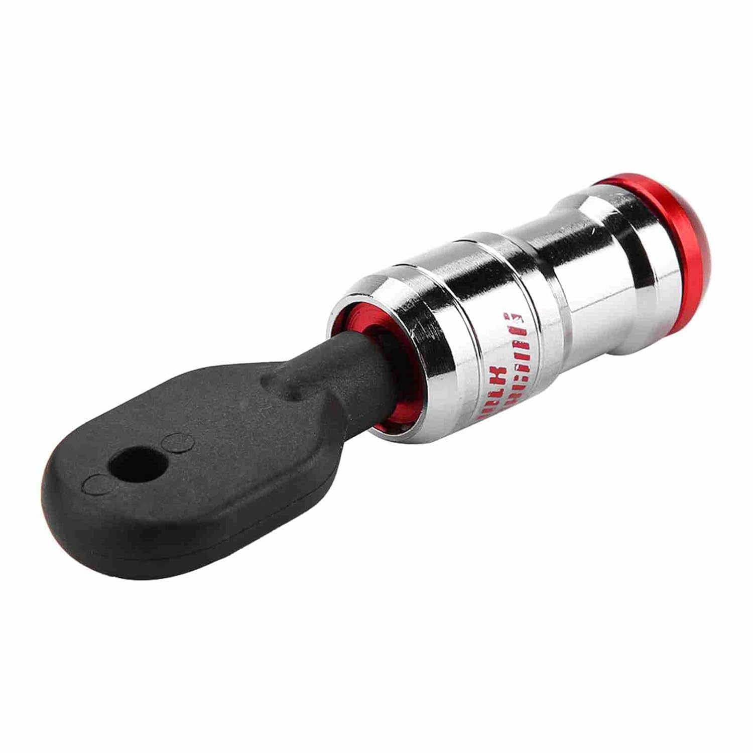 M12xP1.5 Car Racing Lug Wheel Nuts Screw Iron Racing Lug Wheel Fit for Most of Aftermarket Wheels with 60 Degrees Taper Seat (Red)