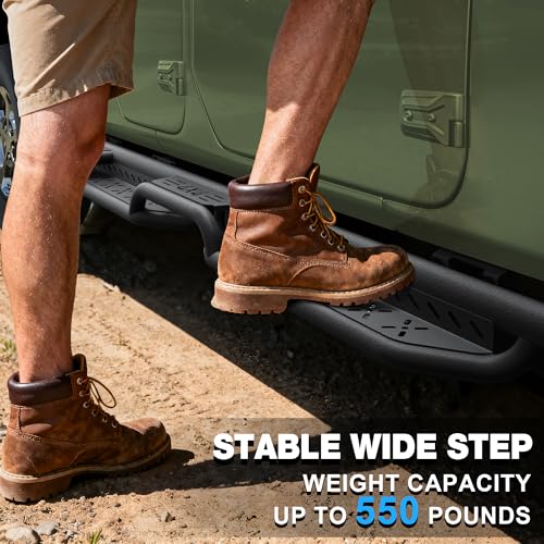 Estribos para Silverado y Sierra 2019-2025 de acero carbon miniatura 5