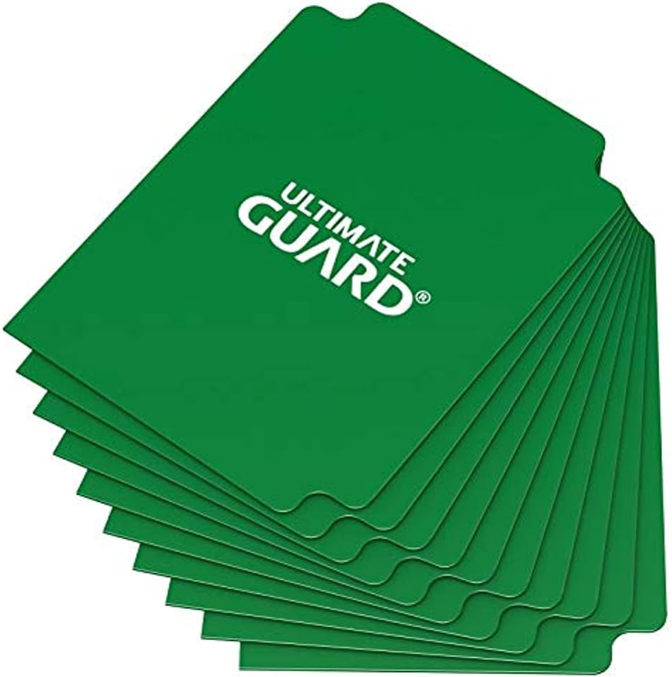 Ultimate Guard Green Card Dividers (10) Standard Size Individual Pack