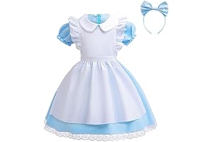 Alice in Wonderland Toddler Costume Play Kit Party Outfits