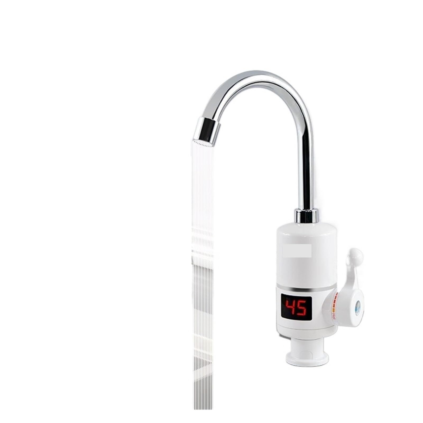 LNHHG Instant Hot Water Heater Tap Fast Instantaneous Thermostat For Water Heater Electrical Faucet Temperature Display