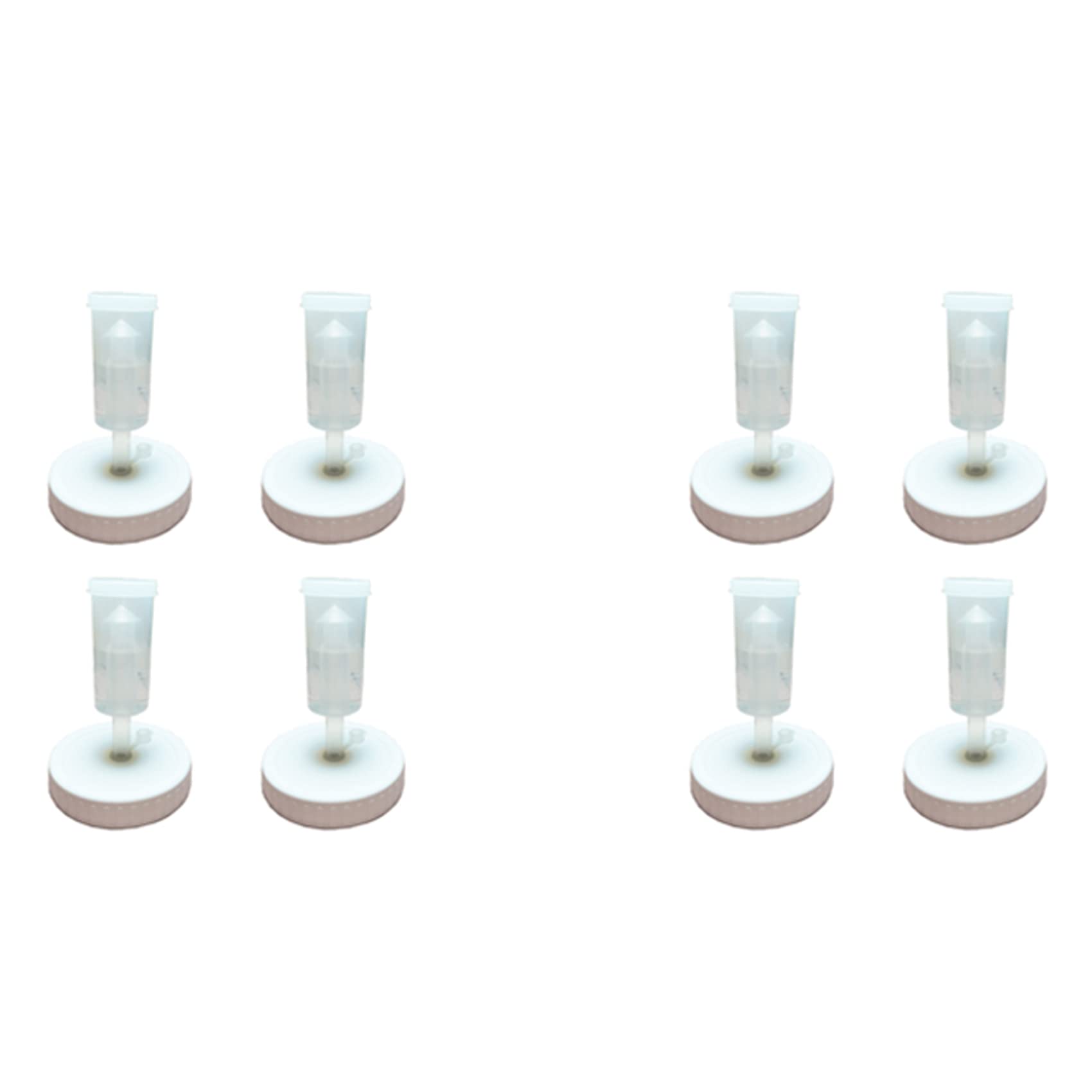 Hndhbfgrt 8Pc Mouth Jars Lids Fermenting Lids with Airlocks Fermentation Kit for Making Sauerkraut in Wide Mouth Jars