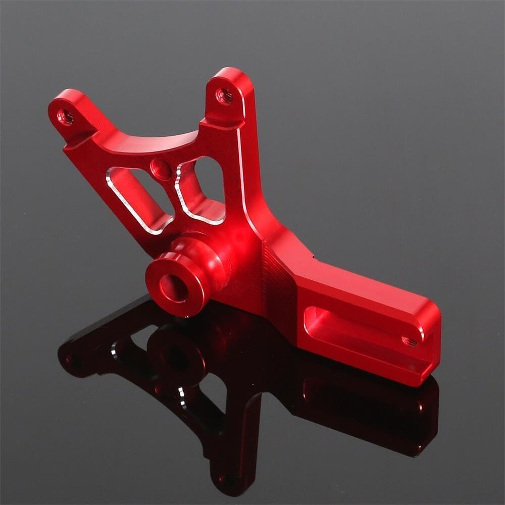 Monkey125 Rear Brake Caliper Bracket Fit Brembo 2P Compatible with Monkey 125 DAX ST125 CT125 CNC Motorcycle Accessories Caliper Suppor (Red)