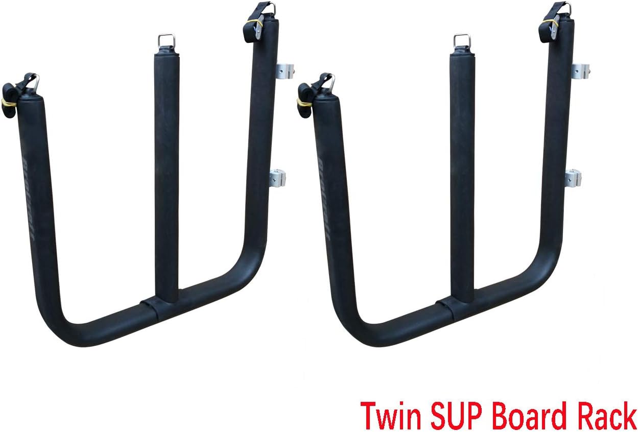 Brocraft SUP Board Rack for Boat Rail Mount/Paddleboard Rack for Boat Rail Mounted (Generation 2)