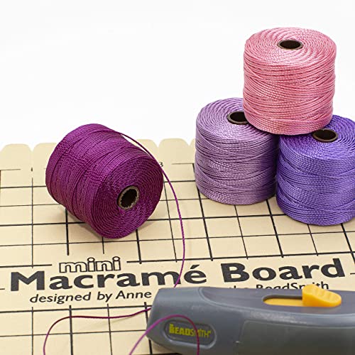 Beadsmith S-Lon Bead Cord Tex210 12/Pkg-Spring, Multicolor, 12 Spools" - Image 3