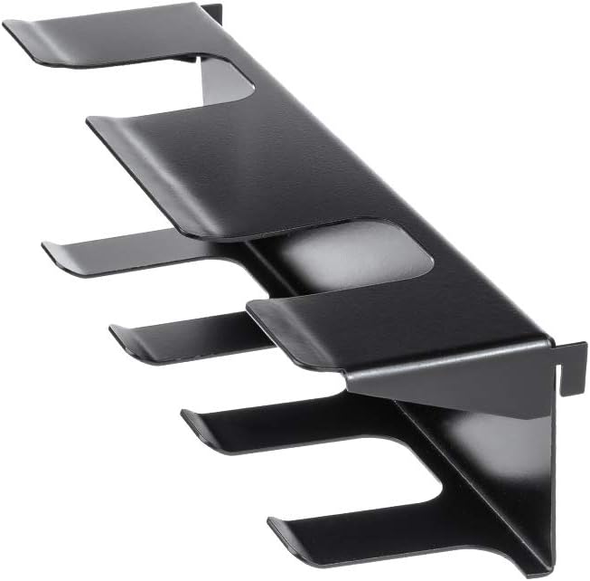 UTV INC 3 Hammer Tool Holder, Aluminum, Slat Wall, Hammer Tool Holder, Black, 12" Wide