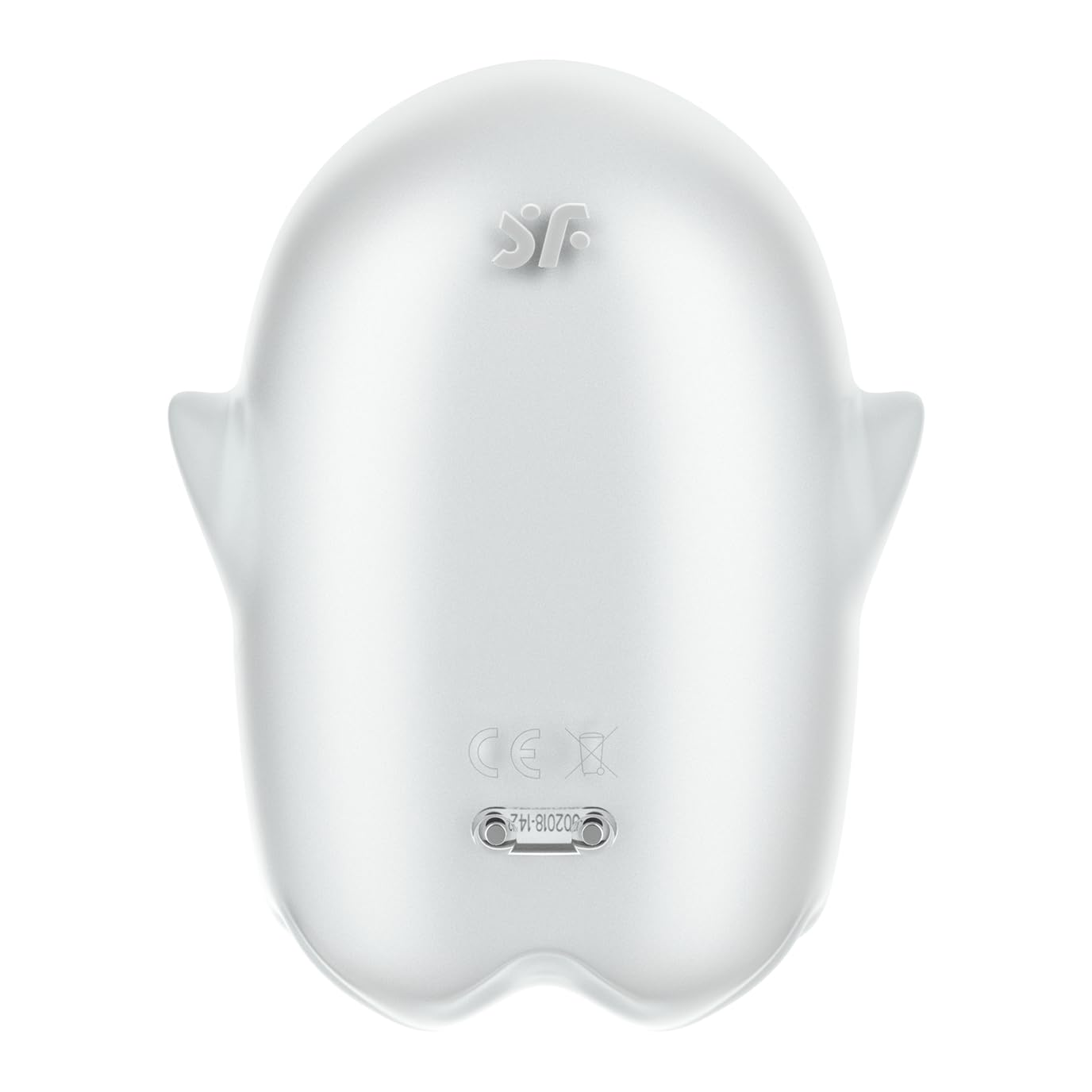 Satisfyer Glowing Ghost Vibrador Double Air Pulse | 2 en 1 Juguetes sexuales Ondas de Presión y Vibración | Batería recargable | Resistente al Agua (IPX7) | Succionador de Clítoris femenino