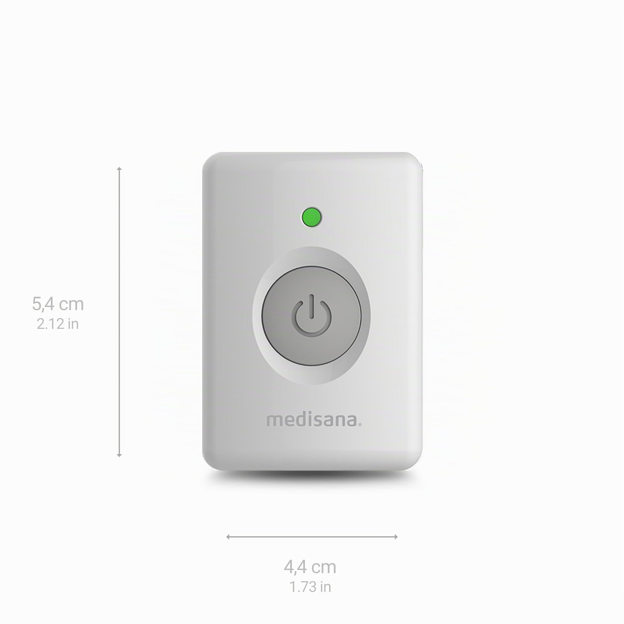 medisana IN 700 inalatore con batteria ricaricabile, portatile e senza fili | per inalare a mani libere, nebulizzatore con tecnologia a rete, respiratore con boccaglio e maschera per raffreddore o asma