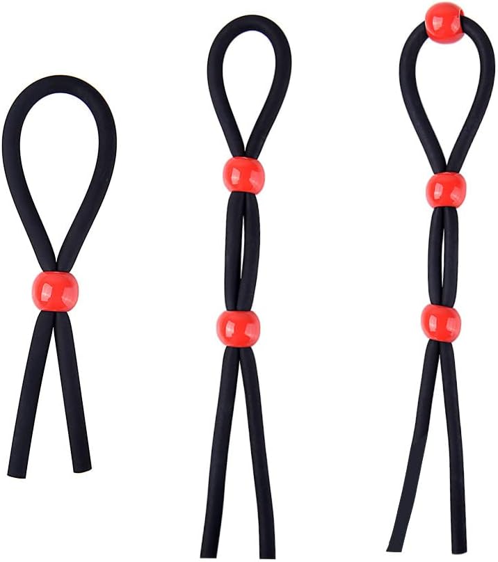 Utimi Adjustable Cock Ring Set Love Rings Basic Penis Ring Sex Toys, 3 Pcs