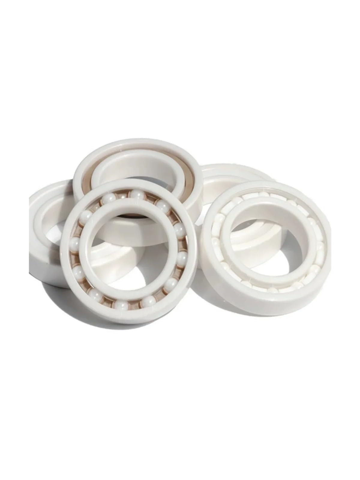 XRKJKQIDG 10PCS Waterproof Ceramic Bearing 608 6000 6001 6800 6801 6900 6901 6200 62013(6801 12-21- 5)