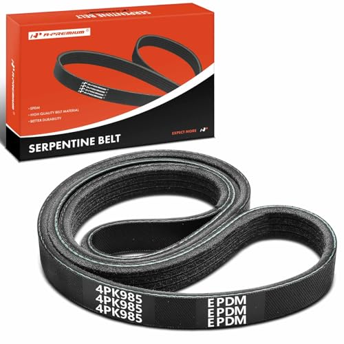 A-Premium Engine Serpentine Drive Belt Compatible with Nissan Maxima & Mitsubishi Outlander, Montero Sport & Cadillac CTS & Chrysler Sebring & Dodge Stratus & UD 1200, 1400, 1800, 2000, 2300, 2600