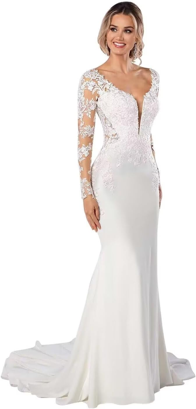 Yuxin Elegant Ball Gown Satin Wedding Dress for Bride 2026 Off Shoulder Sweep Train Wedding Party Bridal Gowns