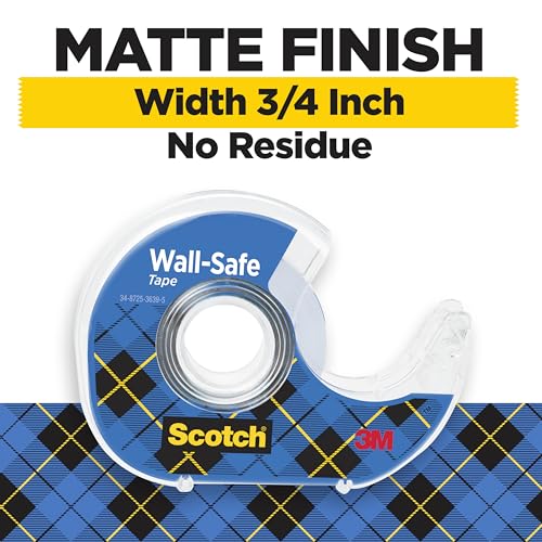 Ruban Scotch Wall-Safe invisible standard lot de 4 rouleaux - 2