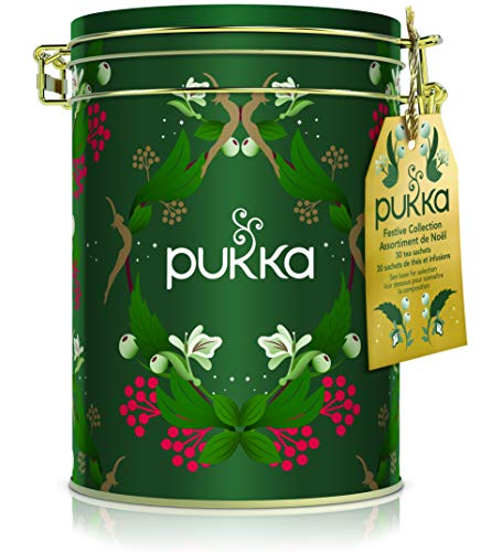  Pukka Boite en Métal Coffret de 5 Thés et Infu...