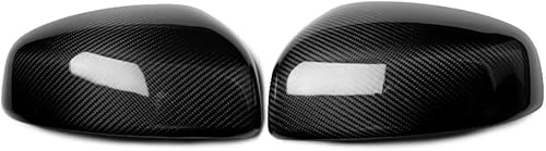 Miniatura 2 de Cubierta de espejo retrovisor lateral para 2009-2020 Nissan 370Z Z34 fibra de carbono negra
