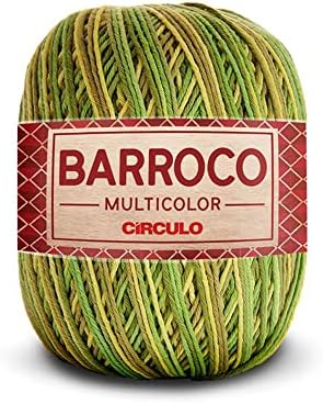 Barbante Barroco MULTICOLOR 4/6 (200g) - COR 9392 FOLHA