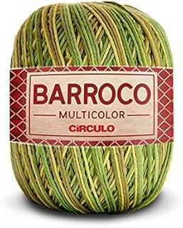 Barbante Barroco MULTICOLOR 4/6 (200g) - COR 9392 FOLHA