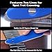MusicNomad MN850 Diamond Coated, Safe Zone Guitar Fret Crowning File & Luthier Tool (S-File)