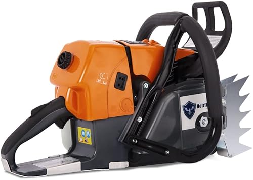 Miniatura 6 de Holzfforma Motosierra de cadena de gasolina 92CC G660 con 36 pulgadas, 114DL, 3/8 pulgadas, 063 pulgadas, barra guía y tanque de cadena de sierra,