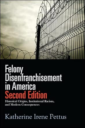 Felony Disenfranchisement in America: Historical Origins, Institutional Racism, and Modern Consequences Second Edition book cover